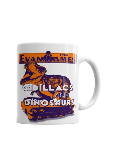 Cadillacs And Dinosaurs Evan Games 1988 Kupa Bardak Porselen No31124 Karışık