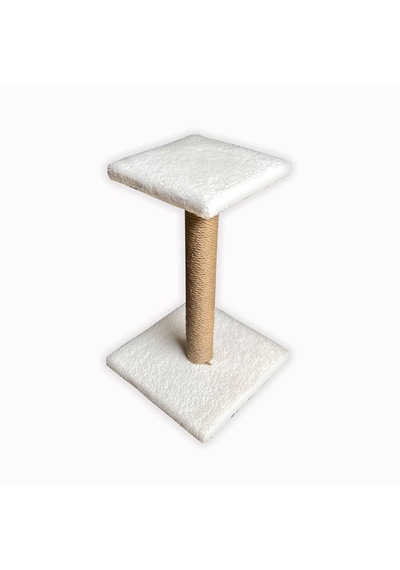Brt Pet Platform Kedi Tırmalama Tahtası 52 CM Beyaz
