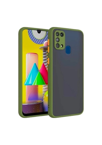 Sm Galaxy Uyumlu A21s Sm-a217 Kamera Korumalı Premium Silikon Kılıf- 5775 Mh-hs4994-8583