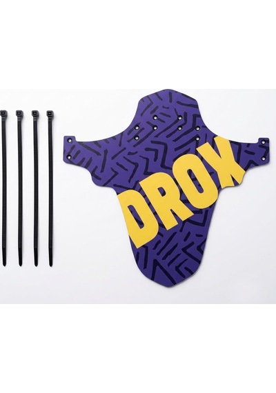Asistan Drox Mor Bisiklet Kadro Ve Maşa Plastik Çamurluk