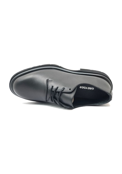 Greyder 59167 Zn Deri Comfort Klasik Oxford Kadın Ayakkabı Siyah