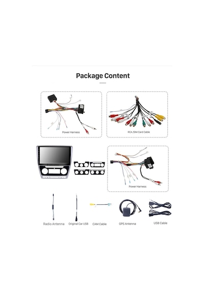 Skoda Octavıa 2007-2014 Uyumlumultimedya Navigasyon Usb Kamera Carplayer
