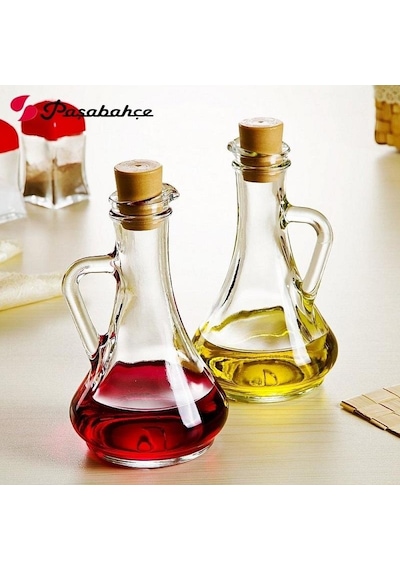 Paşabahçe Olivia 2'li Mantar Kapaklı Yağlık Sirkelik  80108