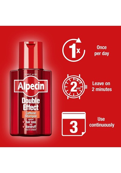 Double Effect- Kafeinli Dökülme Kepek Önleyici Şampuan 200 Ml