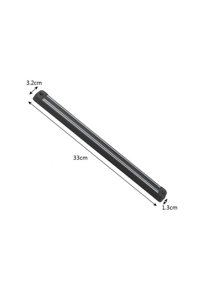 Buffer Mıknatıslı Paslanmaz Duvar Bıçak Askısı Standı 33 Cm Aparat Çok Renkli