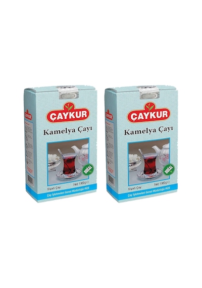 Çaykur Kamelya Siyah Dökme Çay 2 x 1 KG