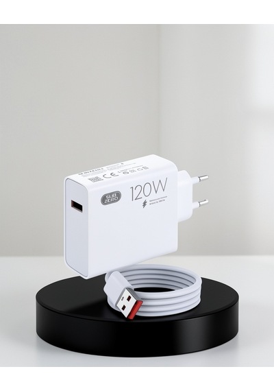 120w Mi Turbo Hızlı Şarj Cihazı Type-c Uyumlu Akım Korumalı Standart