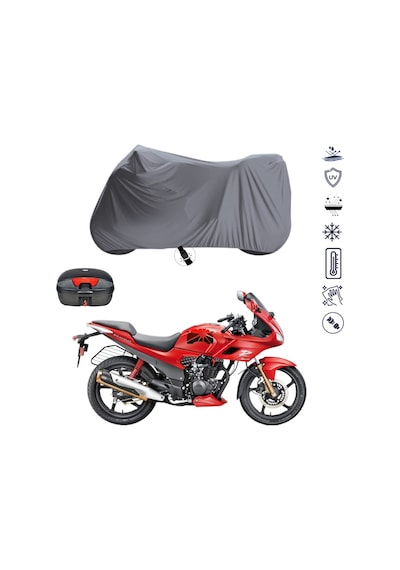 HERO KARİZMA ÇANTALI MOTOSİKLET BRANDA SU GEÇİRMEZ TOPCASE UYUMLU MOTOR BRANDA