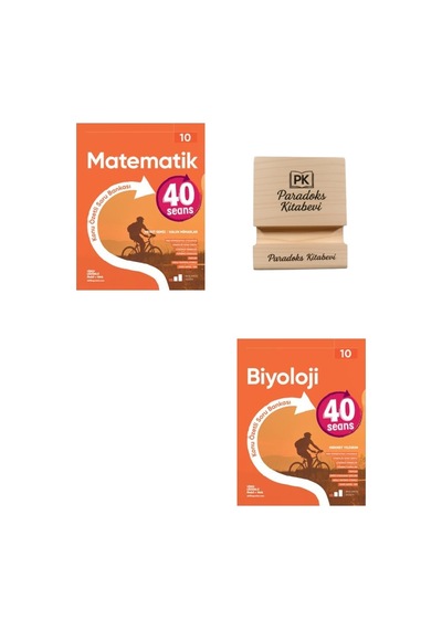 Okyanus 10. Sınıf 40 Seans Matematik Ve Biyoloji Konu Özetli Soru Bankası + Telefon Standı