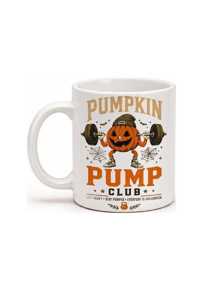 Özel Tasarım Kupa Bardak Halloween Pumpkin Konsept Baskılı Porselen Hediye Kupa Bardak