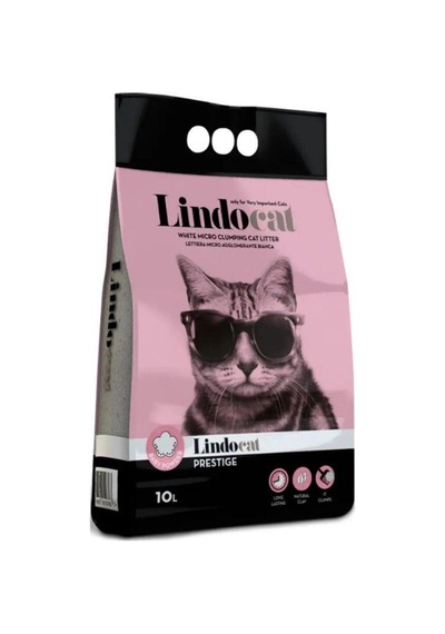 Lindocat Prestige Bebek Pudralı İnce Taneli Kedi Kumu 10l