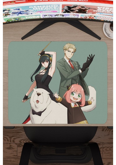 Spy Family Anime V3 - 48x40 Xl Gaming Kauçuk Kaymaz Taban Mouse Pad Fare Altlığı