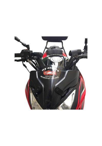 Gp Kompozit Bajaj Pulsar Ns 200 2011-2024 Uyumlu Uzun Tur Camı Şeffaf Std