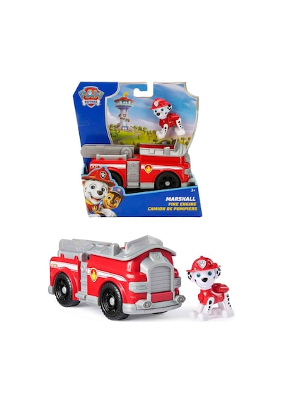 Paw Patrol Figür Ve Görev Aracı Marshall