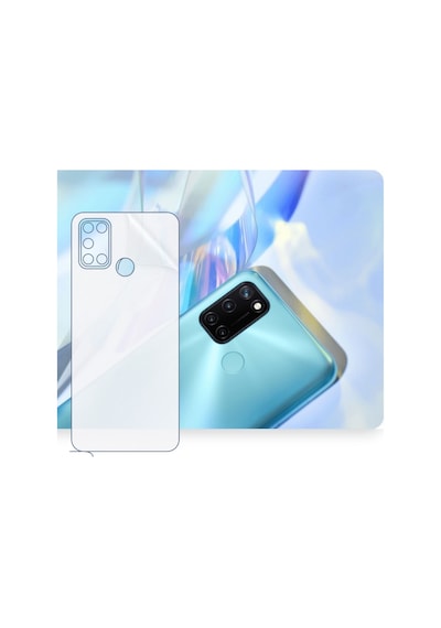 Schitec Realme C17 Uyumlu Arka Yüzey Hidrojel Koruyucu Film