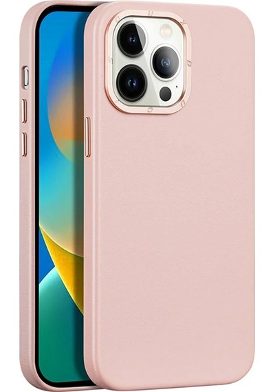 Dux Ducis Grit Series İphone 14 Pro 6.1inç Premium Magsafe Uyumlu Kılıf- 5775 Pembe