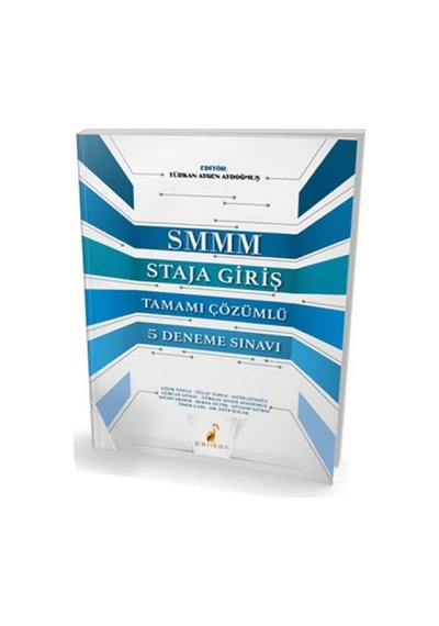 Pelikan SMMM Staja Giriş Tamamı Çözümlü 5 Deneme Sınavı