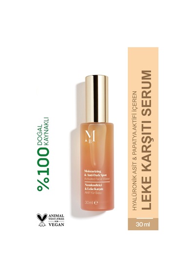 Nemlendirici & Leke Karşıtı Aktif Yüz Suyu 30 Ml - 621263758