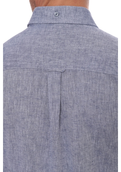 Slim Fit Uzun Kol Yaka Düğmeli Nefes Alan Keten Hediye Kutulu Erkek Gömlek Fs-004548 - İndigo-3228 Indigo Slim Fit Uzun Kol Yaka Düğmeli Nefes Alan Keten Hediye Kutulu Erkek Gömlek Fs-004548 - İndigo-3228 Indigo