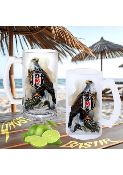 Beşiktaş Taraftar Buzlu Ya Da Buzsuz Bira Bardağı 112