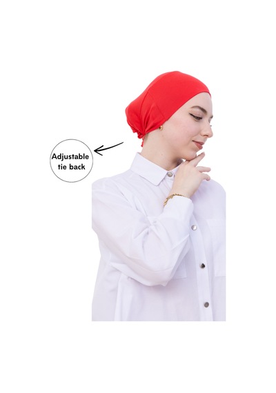 Modish Group Pratik Bone Pamuklu Tesettür İç Bone, Başörtüsü İçin Hazır Viskon Şapka, Namaz Günlük Kullanım İçin Pembe