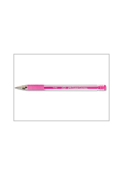 Faber Castell Tükenmez Kalem 1425 Pembe - 3 Adet