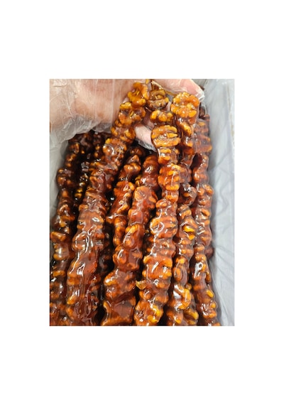 Kömeşahane Cevizli Sucuk 1 Kg Üzüm Pekmezinden Maraş Sucuğu