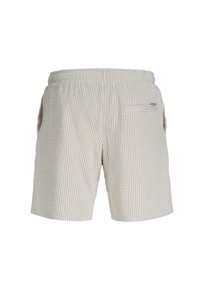 Jack & Jones Erkek Bol Kalip Sweat Sort - Karl - 12277557 - 2 Cloud Dancer