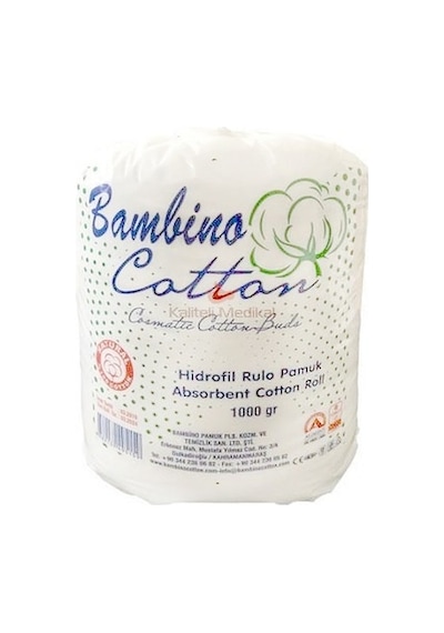 Bambino Hidrofil Pamuk 1 KG