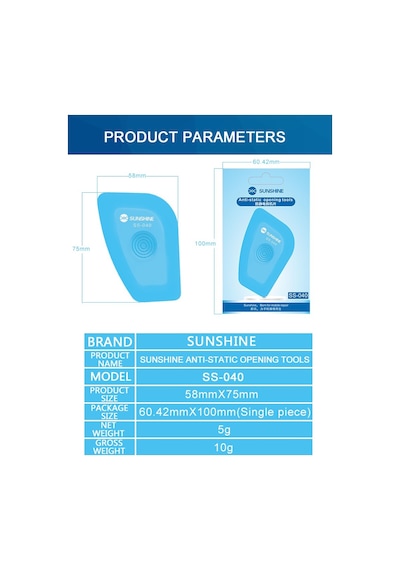 Sunshine Ss-040 Anti-statik Açma Aparatı