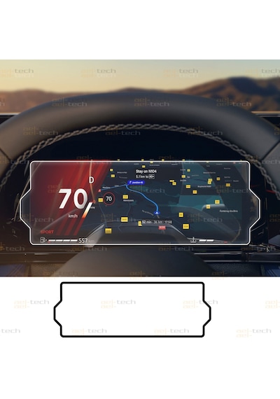 Renault Boreal Uyumlu 10inç Dijital Gösterge 9h Nano Ekran Koruyucu 2026-2027