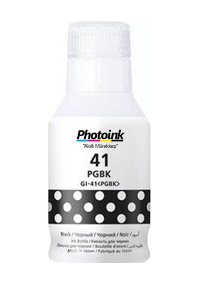 Canon GI-41 G1420 G2420 G2460 G3420 G3460 Uyumlu Photoink Siyah M