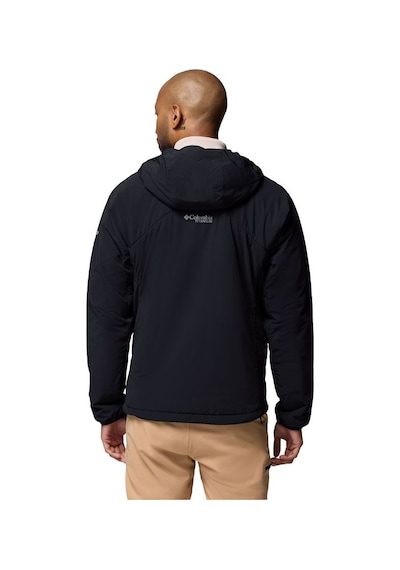 Columbia Columbai Silver Leaf Lite Hooded Jacket Siyah Erkek Outdoor Mont Wo0604-010 Siyah