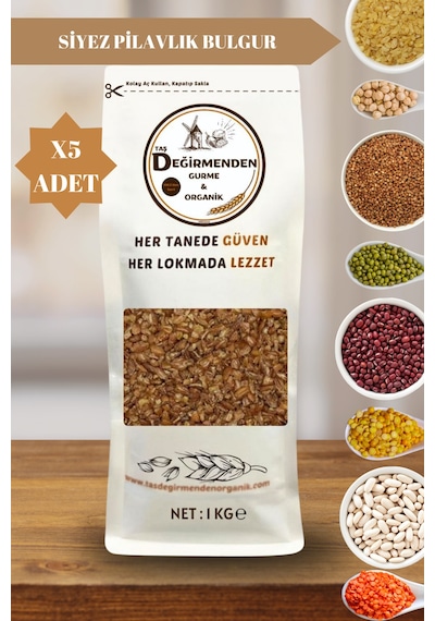 Siyez Pilavlık Bulgur - 5 Kilo