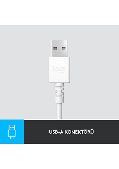 Logitech H390 USB Gürültü Önleyici Mikrofonlu Kulak Üstü Kulaklık