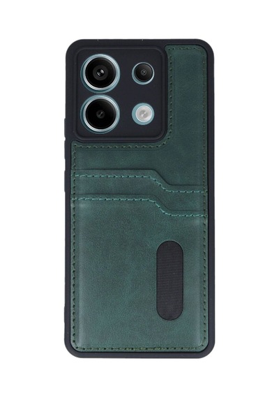 Xiaomi Redmi Note 13 Pro 5g Kılıf Sara Kartvizitli Deri Kılıf