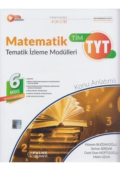 Palme Yks Tyt Matematik Tematik İzleme Modülleri Yeni