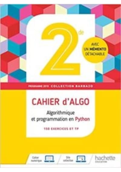 Mathematiques 2Nde Cahier D'Algo