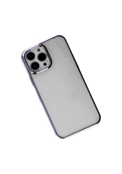 İphone 13 Pro Max Kılıf Element Silikon - Mor