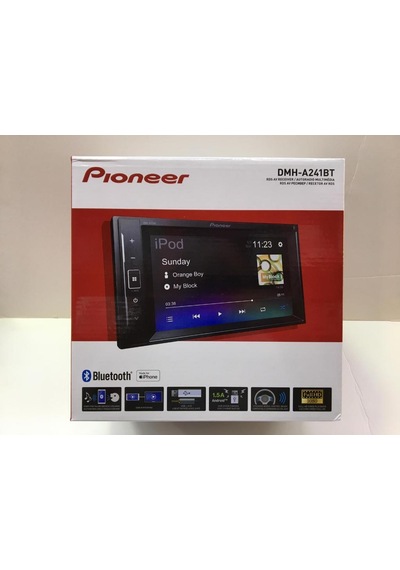 Pıoneer Dmh-A241Bt Double Teyp 13 Band Geq Mirorlink 3 Amfi Çıkış