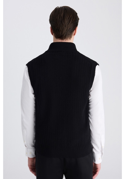Twn Slim Fit Siyah Süveter 5ec060011237m 001