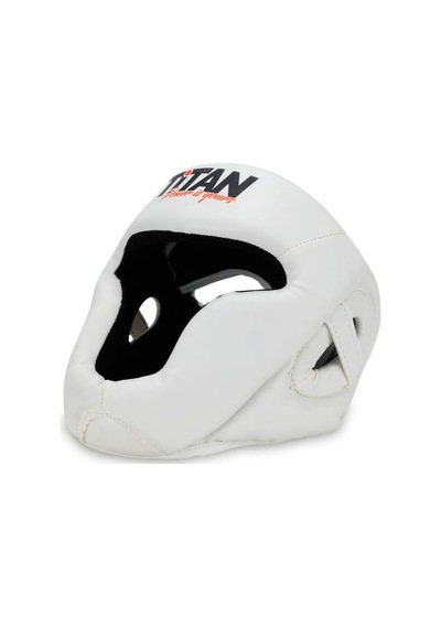 Titan Sport Yüz Korumalı Boks Kaskı , Beyaz Model Çok Renkli