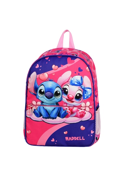Waddell Lisanslı Stitch Temalı Anaokul Kreş Sırt Çantası 25507 Çok Renkli