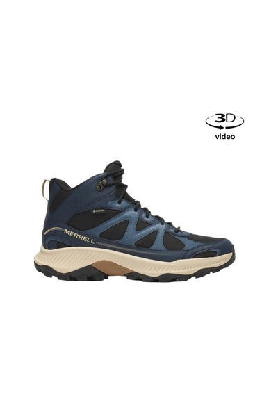 Merrell Merrell Tempo Exp Active Mid Gore-tex Erkek Mavi Bot 10100 Lacivert
