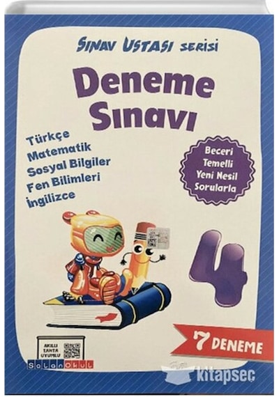 Salan Yayınları 4.Sınıf 7 Fasikül Deneme Sınavı