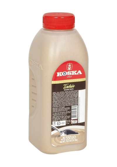Koska Bidon Tahin 550g - Susam Lezzeti, Kahvaltılık Ve Yemeklik 2'li Ekonomik Paket - 2 Adet Tarı