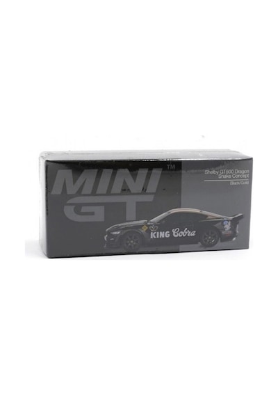Mini Gt 1/64 Shelby Gt500 Dragon Snake Concept Black/gold