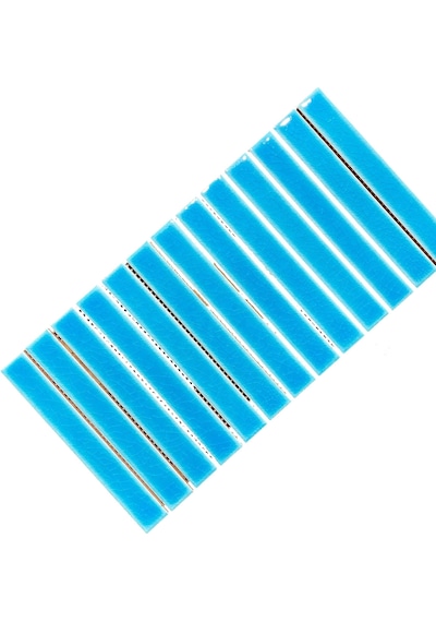 Armada Çini 15x30 Kitkat Turkuaz Çini Seramik