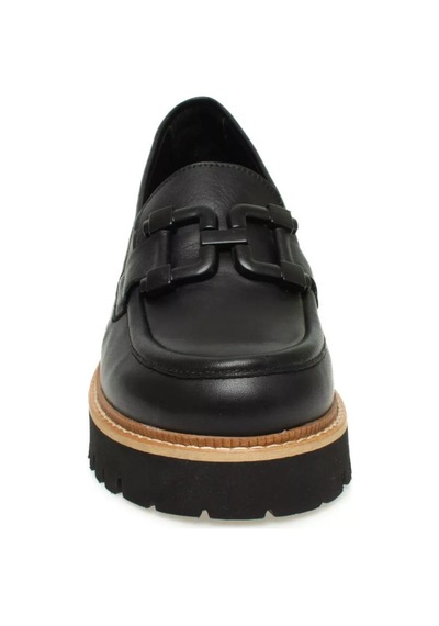 Mammamia D24ya-3165 Tokalı Hafif Loafer Deri Kadın Ayakkabı Gri