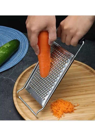 Paslanamaz Çelik Rende, Çok Fonksiyonlu Doğrayıcı /kaymaz Saplı Pratik Rende Çelik Diğer
